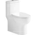 Toilet Bowl Bolande Design White Dual-flush Elongated One-piece ONE Piece Ceramic Flush Pipe Component Floor Mounted Modern